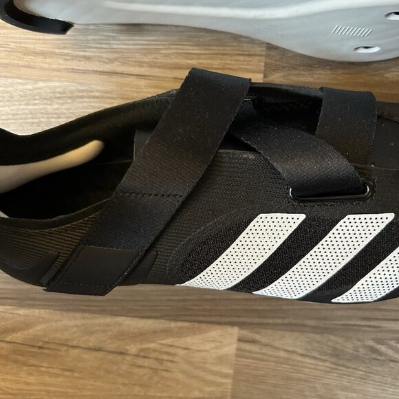 Adidas The Indoor Cycling Shoes Size Men’s 10.5 - Womens 11.5 Black White GX6544 - Picture 5 of 16